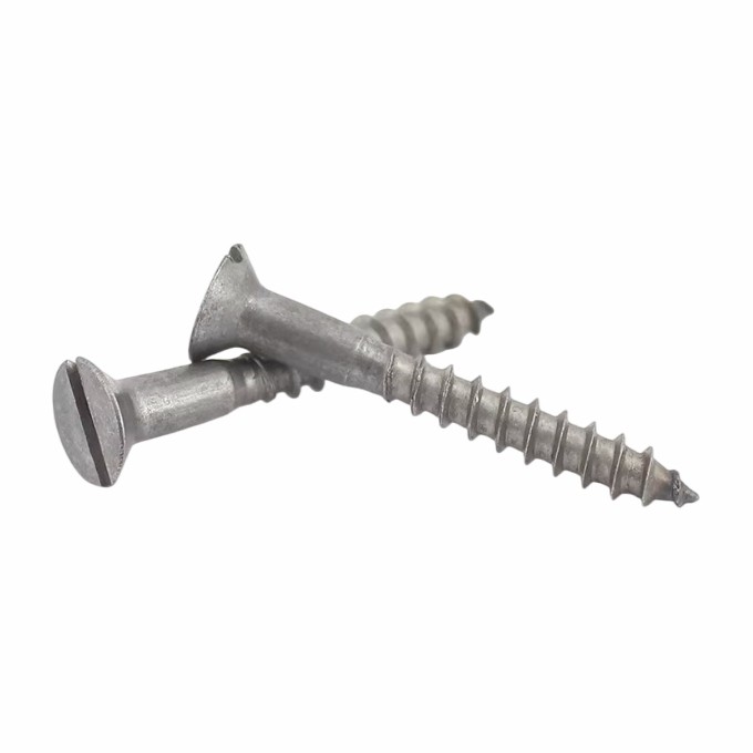 Slotted Countersunk Head Wood Screw